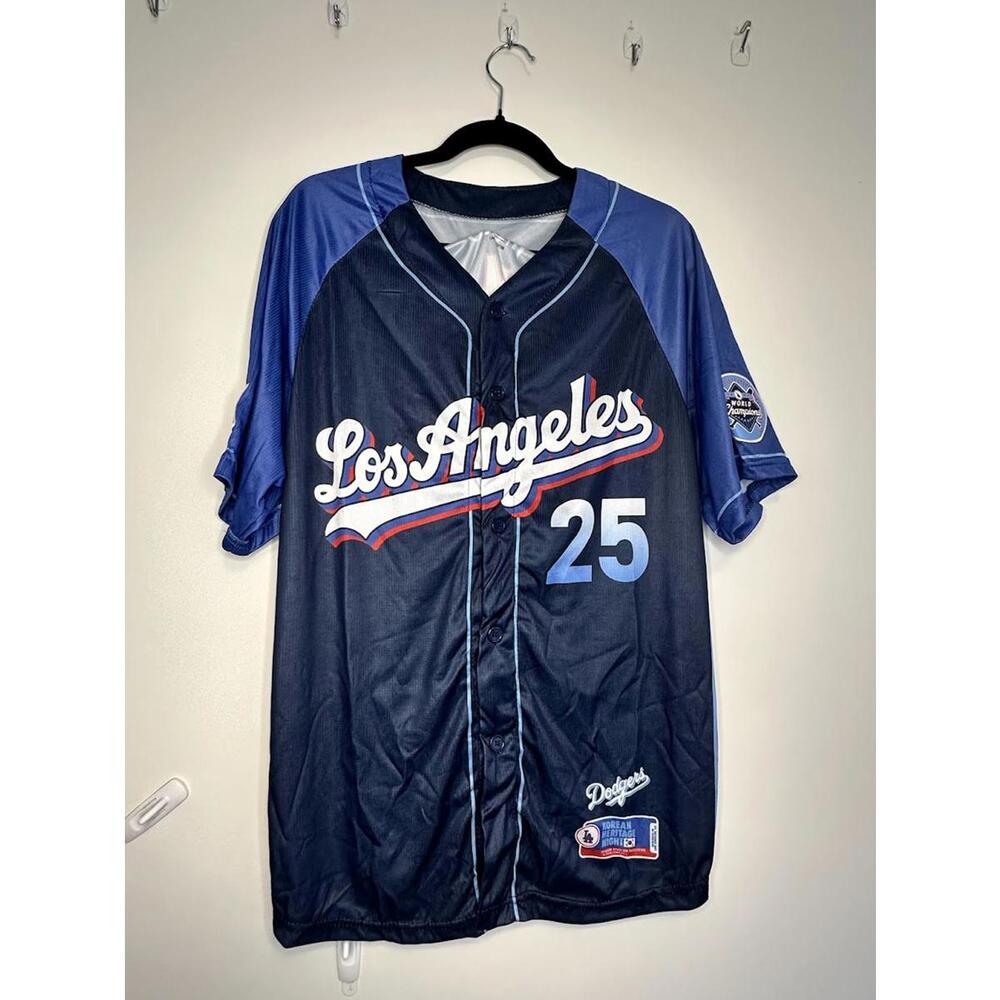 NIB LA Dodgers Tommy Edman Korean Heritage Night Jersey Sz M